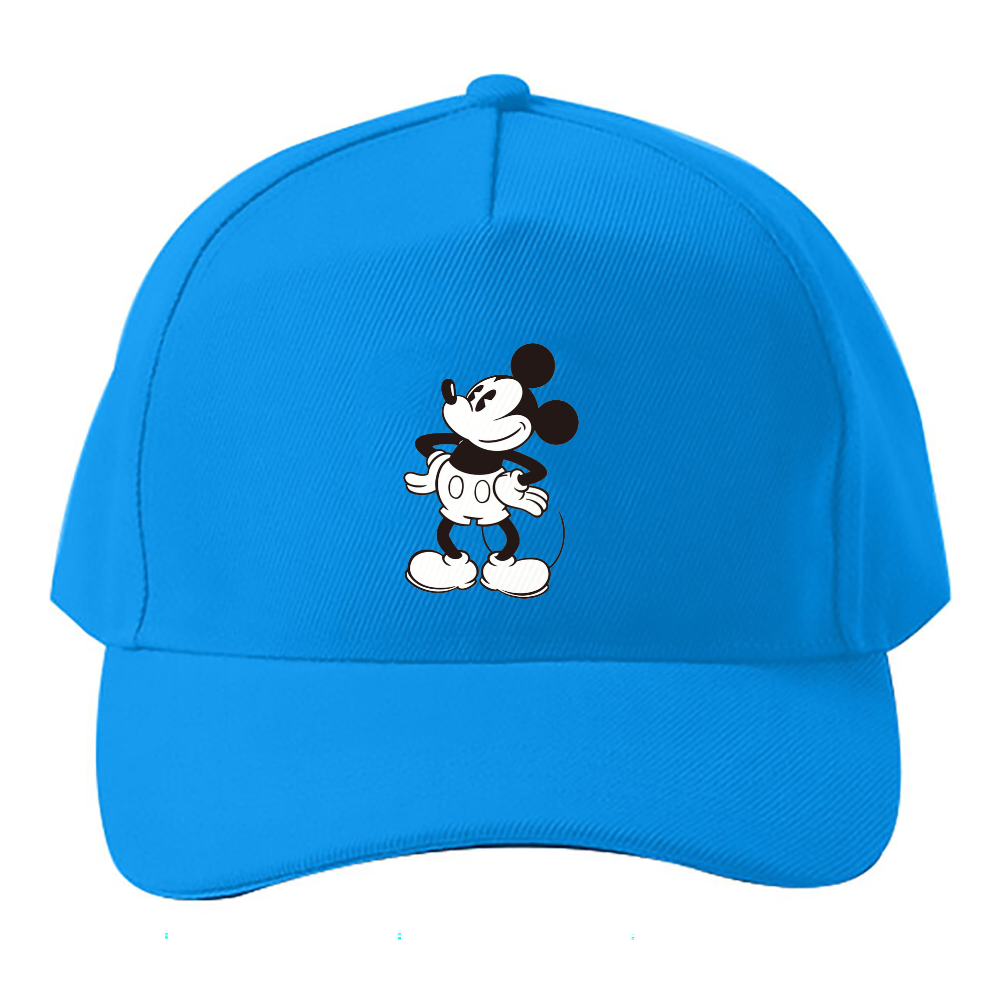 （画像用） ミッキーマウス Mickey Mouse ベースボールキャップ 綿100％ 男女兼用 帽子 スポーツ